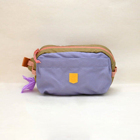 Multi - Functional Dog Walking Bum Bag, Recycled Material, Lavender Mix - Sparkly Tails