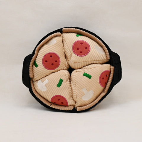 Pizza Enrichment Dog Toy - Sparkly Tails
