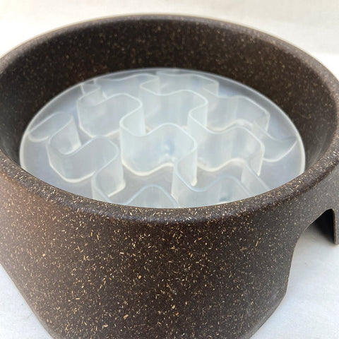 Dog Bowl & Slow Feeder | Bioplastic | Composable - Sparkly Tails