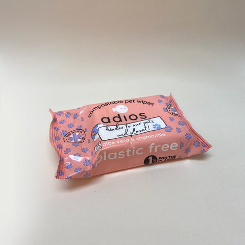 Dog Wipes, Biodegradable by Adios Plastic - Sparkly Tails