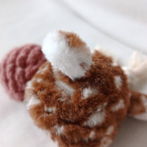 Fawn Pop Enrichment Dog Toy - Sparkly Tails