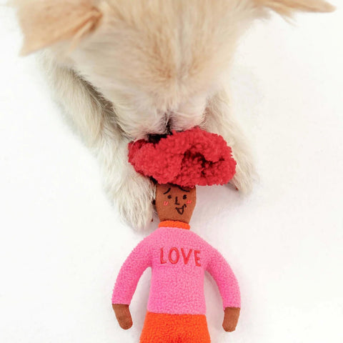 Interactive Dog Toy Love Hooman NoseWork - Sparkly Tails