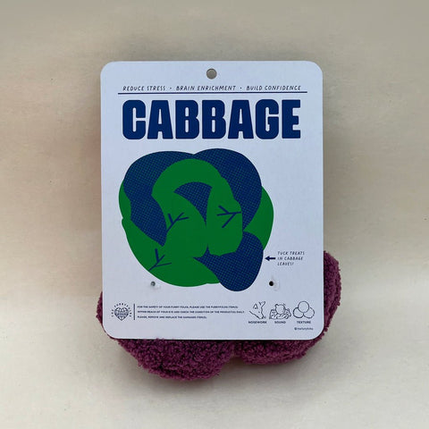 Red Cabbage Interactive Dog Toy - Sparkly Tails