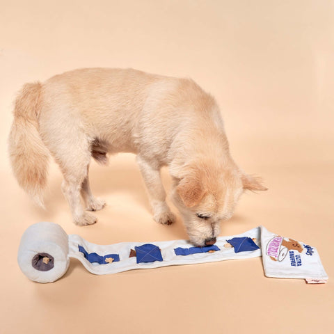 Interactive dog toy, Toilet Paper Nosework - Sparkly Tails
