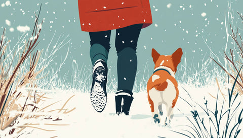 Safety Tips for Walking Your Dog This Winter - Sparkly Tails