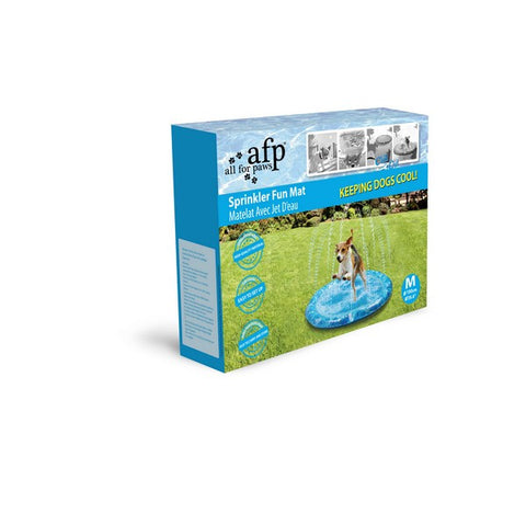 AFP Chill Out Sprinkler Fun Mat Large — mat with hose connector and puncture repair patch — Sparkly Tails