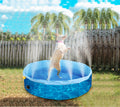 AFP Chill Out Sprinkling Pool Large — folded sprinkler pool showing full size and design — Sparkly Tails