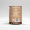 JR Pure Venison Topper & Mixer 400g can back with nutritional info — Sparkly Tails