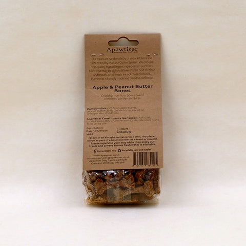 Apple & Peanut Butter Bones Treats