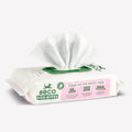 Beco Coconut Dog Wipes — lifestyle dog being wiped — Sparkly Tails