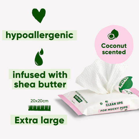 Beco Pet Wipes Coconut Scented