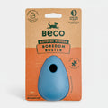 Beco natural rubber boredom Buster toy packaging on a white background