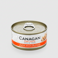Canagan Tuna with Prawns Wet Cat Food 75g — tin front view — Sparkly Tails