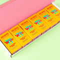 W'ZIS Squeaky Balls & Roast Grab&Go Refills 6-pk — six smoky vegan treat boxes for dogs