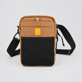 Woolly Wolf Hydration Shoulder Bag Wood Brown Mix — front view — Sparkly Tails