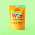 W'ZIS Squeaky Ball & Roast dog treats pouch front — Sparkly Tails