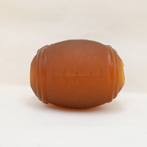 Retorn Organic Rubber Rugby Ball - Front View - Sparkly Tails