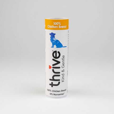 Thrive Kind & Gentle product packaging on a white background
