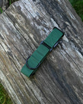 Wildbarc Forest Green Martingale Dog Collar
