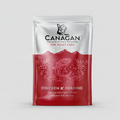 Canagan Chicken Herring Wet Cat Food Pouch 85g product pack Sparkly Tails