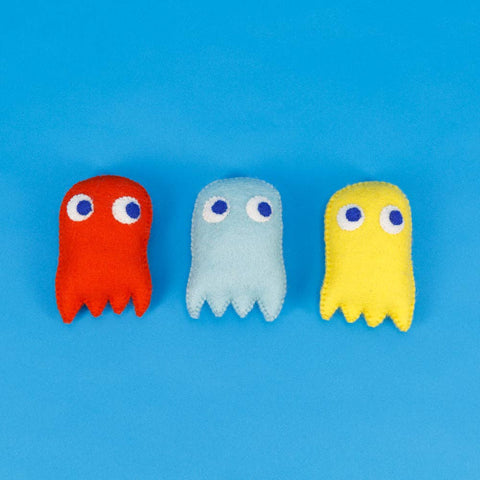 Boiled Wool Pakman: Blue