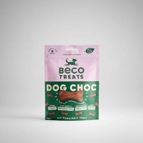 Beco Dog Choc Treats with Carob, Chamomile & Quinoa
