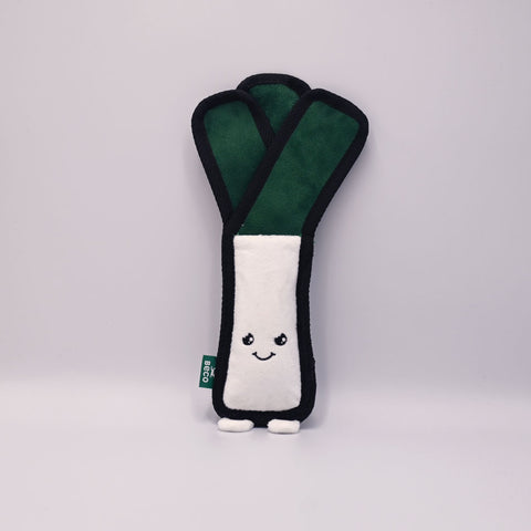 Larrie, Plush Leek Dog Toy