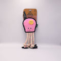 Ollie, Plush Octopus Dog Toy from Beco. Front view with packaging.
