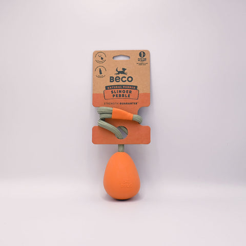 Egg On Rope For Throw, Fetch and Tug Dog Toy