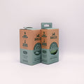 Two boxes of Beco dog poop bags on a white background