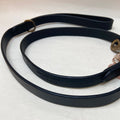 Black Buffalo Leather Lead, 120cm - Sparkly Tails