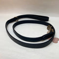 Black Buffalo Leather Lead, 120cm - Sparkly Tails