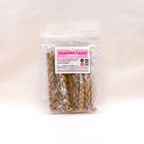 Braided Lamb, Long Lasting Chew - Sparkly Tails