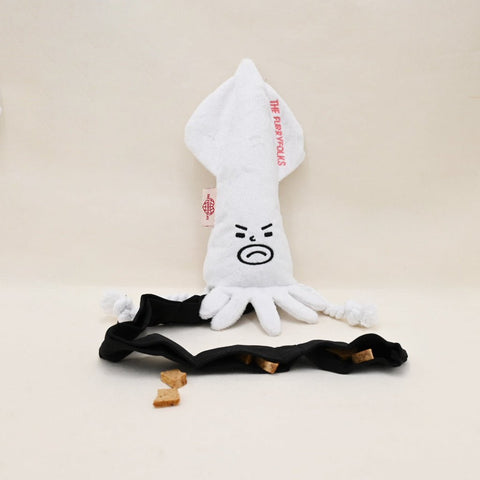 Calamari Snuffle Dog Toy - Sparkly Tails