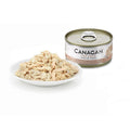 Canagan Chicken with Crab Wet Cat Food 75g — open tin detail — Sparkly Tails