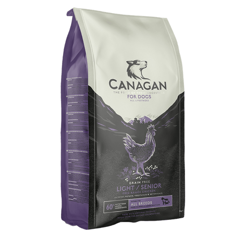 Canagan, Light/Senior, For Dogs, Free Range Chicken - Sparkly Tails