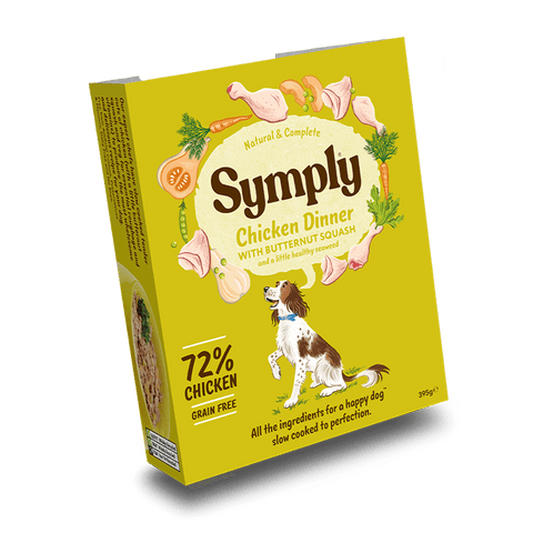 Chicken Dinner Grain Free Adult Wet Dog Food, 395grs - Sparkly Tails