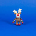 Crochet Reindeer Squeaker Dog Toy - Sparkly Tails