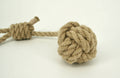 details of Monkeyfist hemp rope dog toy