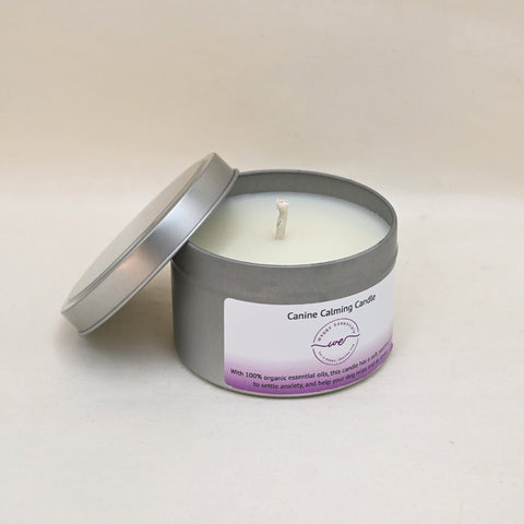 Dog Calming Candle, 100% Organic Essential Oils, Waggy Wagon - Sparkly Tails