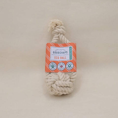 Eco Ball, Cotton Rope Dog Toy, Fetch Dog Toy - Sparkly Tails