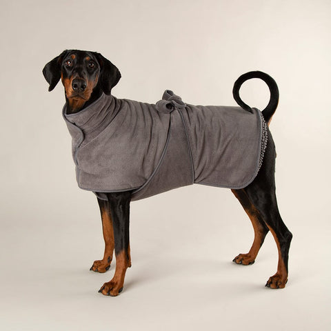 Expedition Deluxe Noodle & Microfibre Dog Drying Coat - Sparkly Tails