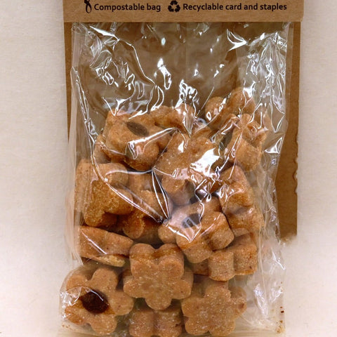 Flower Dog Peanut Butter Cookies, 100g - Sparkly Tails