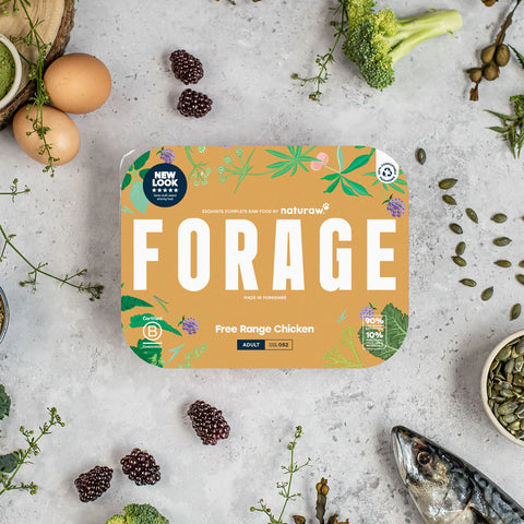 Frozen Forage: Free Range Chicken, Naturaw, 500gr