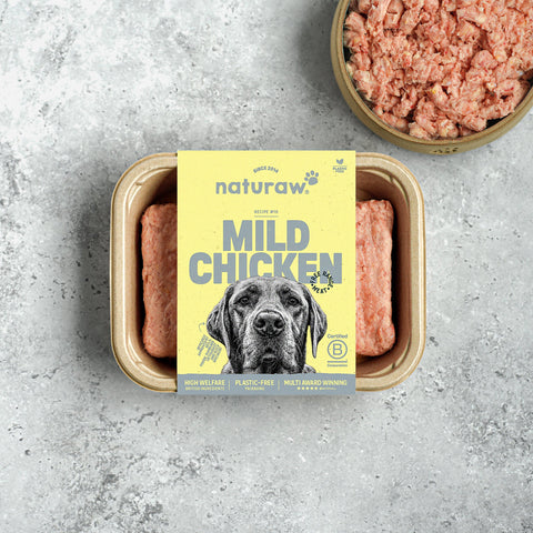 Frozen Raw Mild Chicken, Naturaw, 500gr - Sparkly Tails