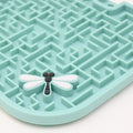 Great & Small Lick Mat, Square, Green - Sparkly Tails