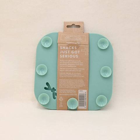 Great & Small Lick Mat, Square, Green - Sparkly Tails