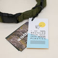 Green Khaki Collar, Made From Ocean Plastics - Sparkly Tails