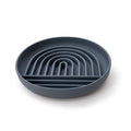 Great & Small Zen Lines Slow Feeder Silicone Bowl 19cm top view — Sparkly Tails
