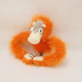 Hand Crochet Monkey With Squeaker - Sparkly Tails